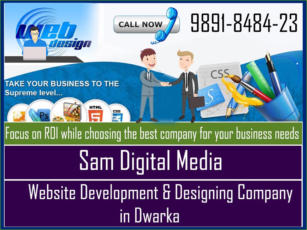 Website Development and Designing Company in Dwarka